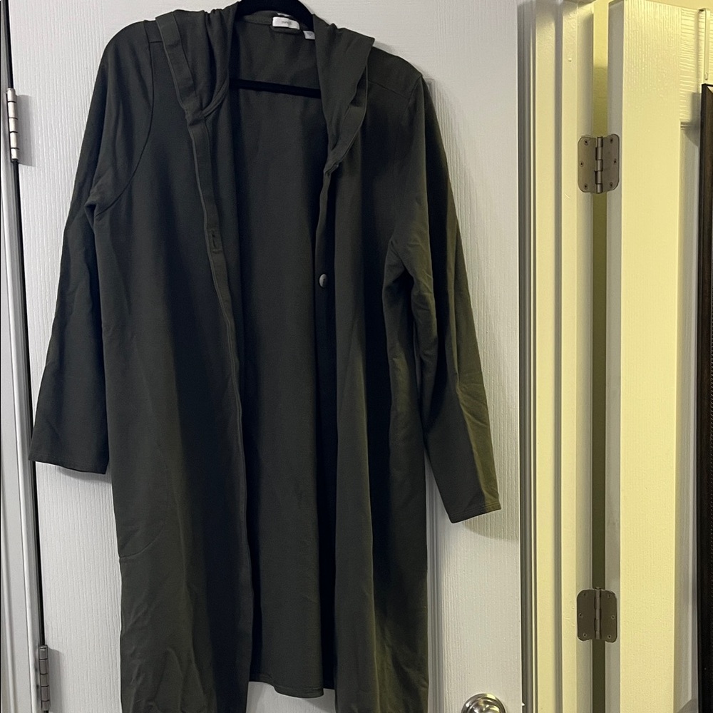Olive Green Women's Trench Coat